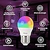  Pack ahorro SMARTBombilla inteligente Esférica RGB E27Lámpara Smart esférica E27pack 4
