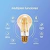 bombilla Smart A60 6W Bluetooth Mesh CCT, control a distancia, regulable, ideal para crear ambientes y automatizar la iluminación.
